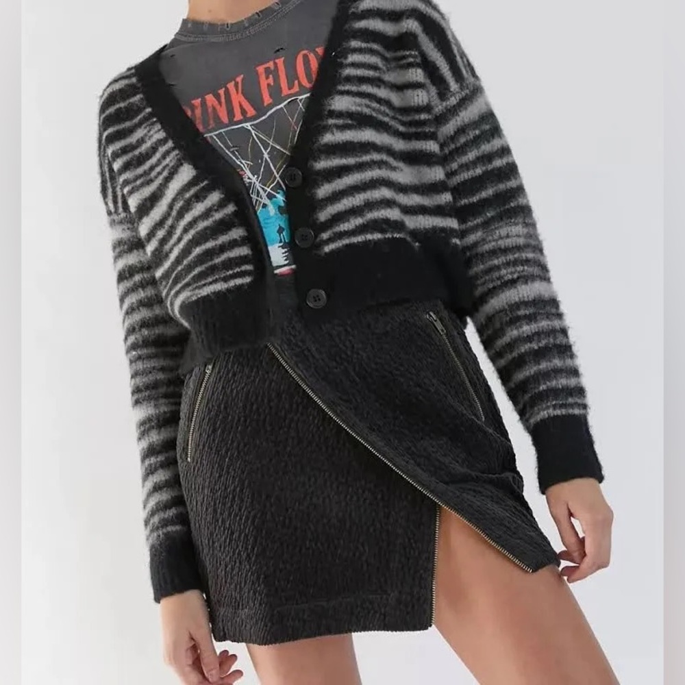 Urban Outfitters Joan Asymmetrical Mini Skirt Womens Size Small